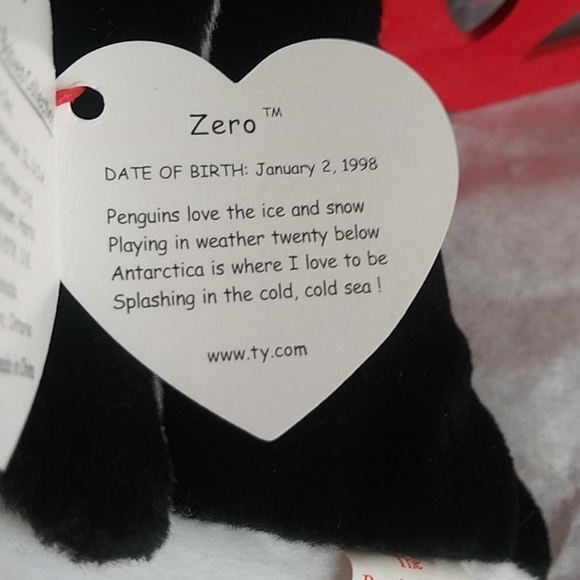 TY "4" HOLIDAY Beanies *VINTAGE* W/Wooden Sleigh - Picture 5 of 10